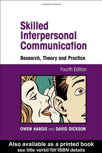 Skilled Interpersonal Communication