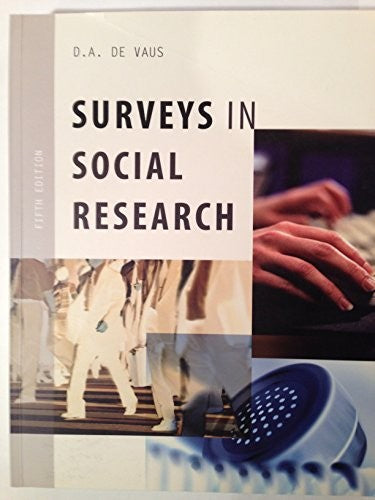 Surveys In Social Research