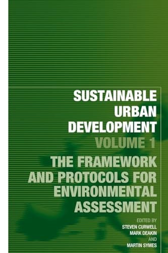 Sustainable Urban Development Volume 1