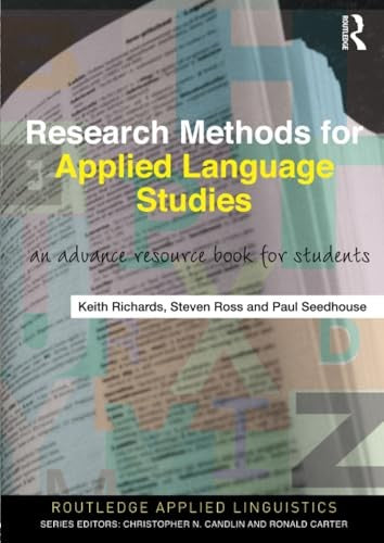 Research Methods for Applied Language Studies