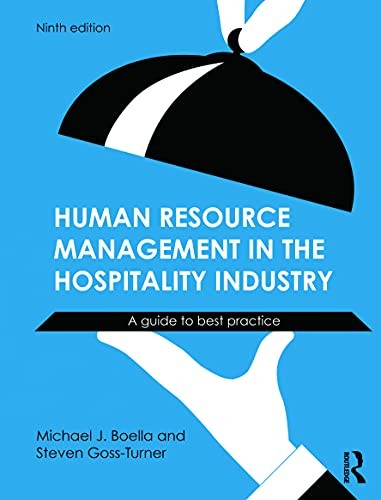 Human Resource Management in the Hospitality Industry