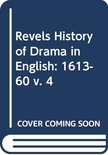 Revels History of Drama in English