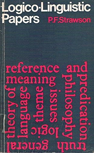 Logico-Linguistic Papers