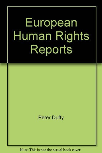 European Human Rights Reports