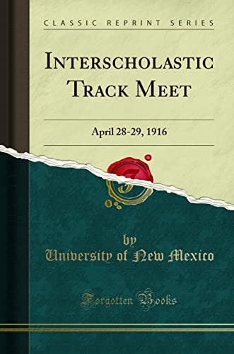 Interscholastic Track Meet