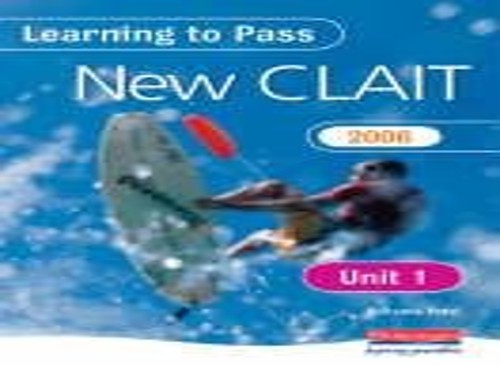 Learning to Pass New CLAIT 2006 UNIT 1 File Management and e-documentation production