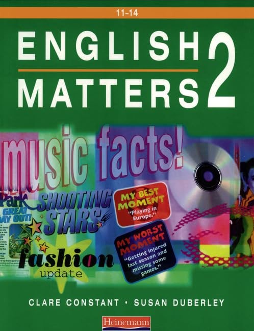 English Matters 11-14 Student Book 2