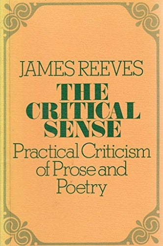 Critical Sense Reeves