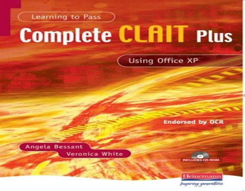 Complete CLAIT Plus for Office XP and CDROM