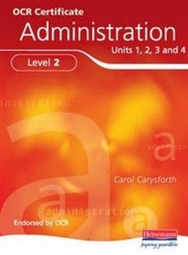 OCR Certificate in Administration Level 2 Student Book