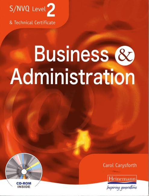 S/NVQ Level 2 Business and Administration Student Book