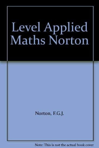 Advanced Level Applied Mathematics