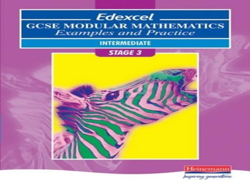 Edexcel GCSE Modular Maths Intermediate Stage 3 Examples & Practice