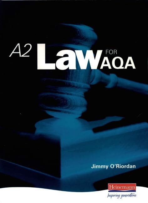 A2 Law for AQA