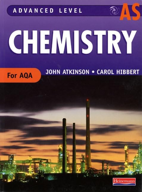 AS Level Chemistry for AQA Student Book