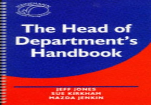 The Head of Department's Handbook