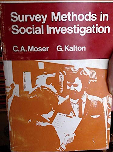 Survey Methods in Social Investigation