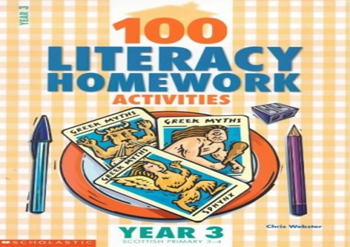 100 Literacy Homework Activities for Year 3