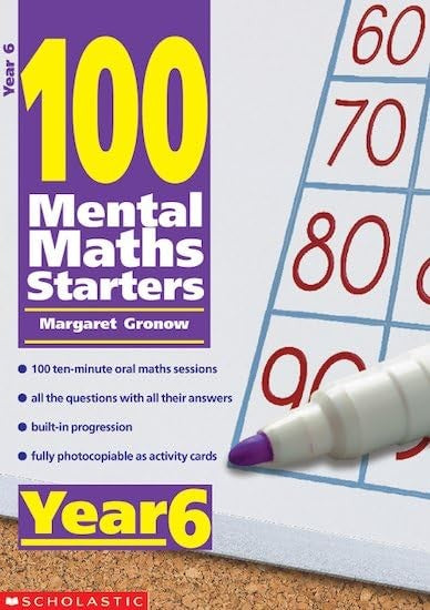 100 Mental Maths Starters Year 6