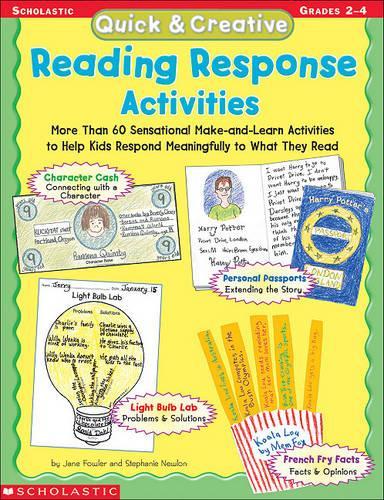Quick & Creative Reading Response Activities
