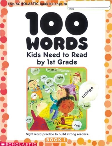 100 Words Kids Need to Read by 1st Grade