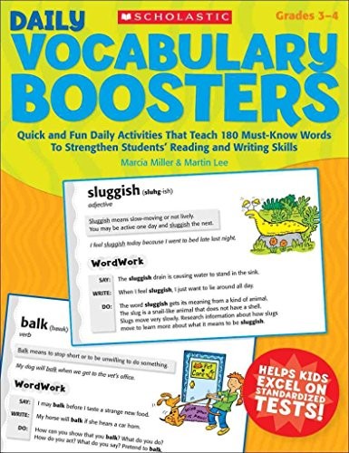 Daily Vocabulary Boosters