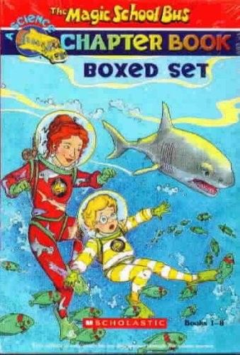 The Magic School Bus Chapter Book Boxed Set, Books 1-8: Penguin Puzzle, The Great Shark Escape, The Giant Germ, Twister Trouble, Space Explorers, The Wild Whale Watch, The Search for the Missing Bones