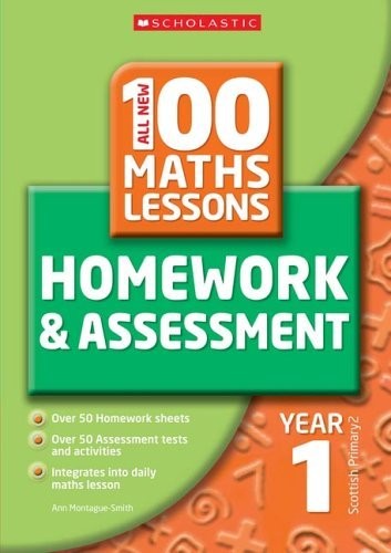 100 Maths Homework and Assessment Activities for Year 1