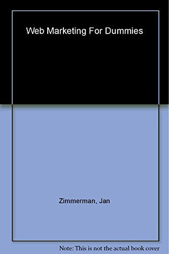 Web Marketing For Dummies