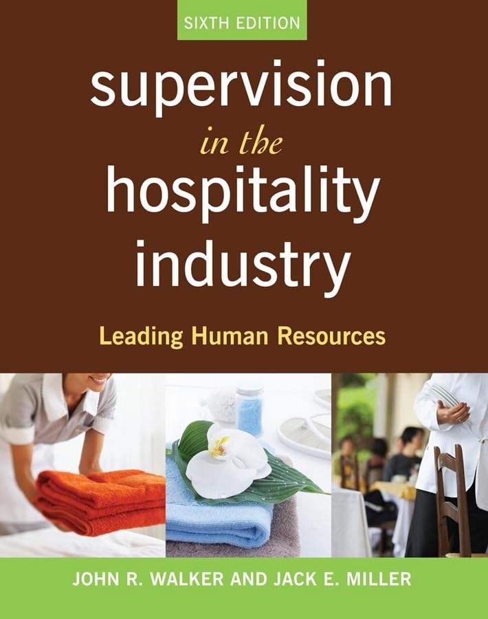 Supervision in the Hospitality Industry