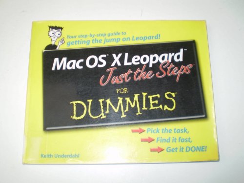 Mac OS X Leopard Just the Steps For Dummies