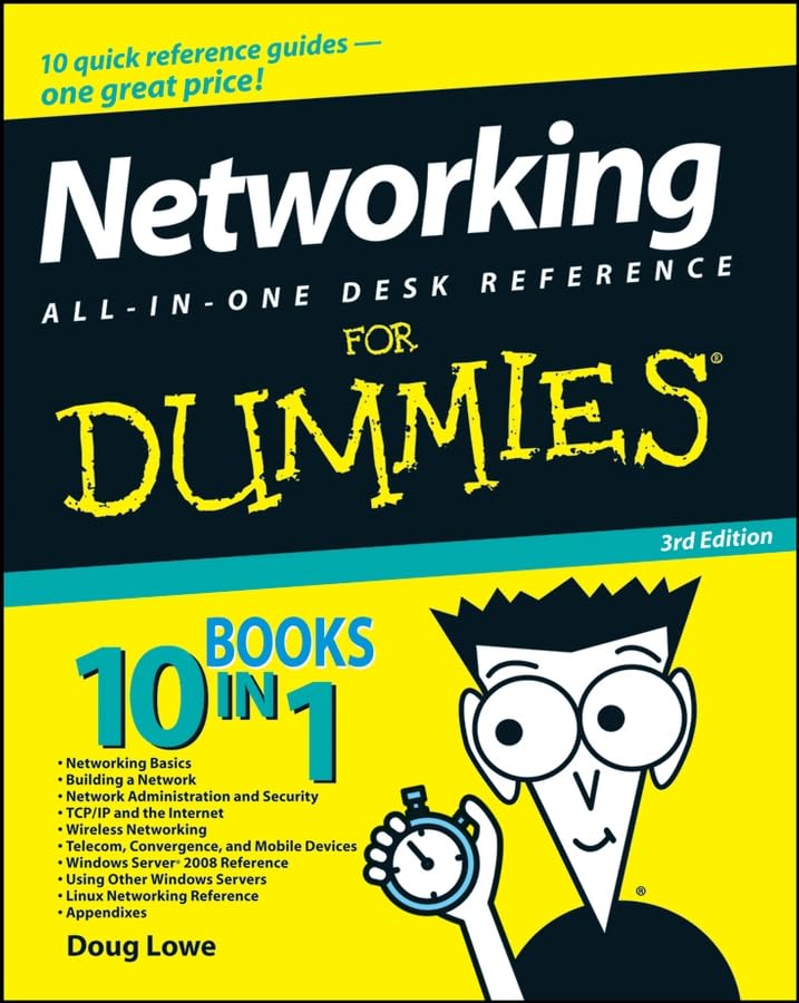 Networking All-in-one Desk Reference For Dummies