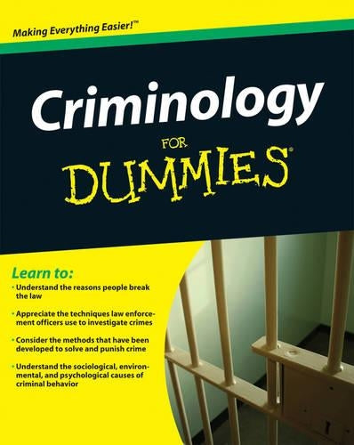 Criminology For Dummies