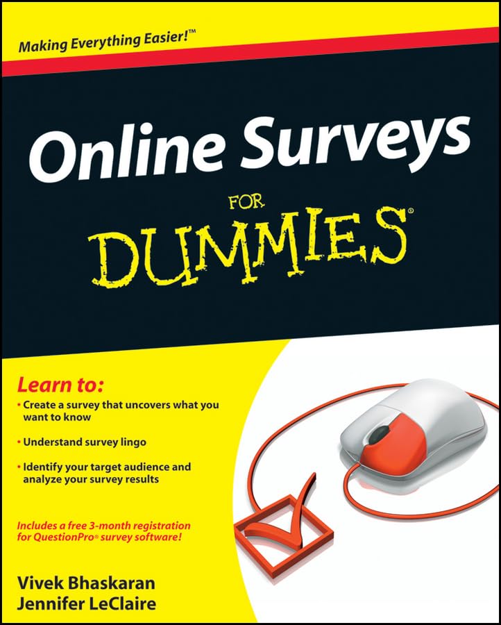 Online Surveys For Dummies