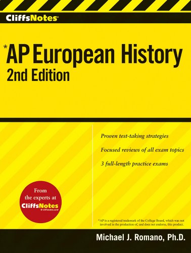 CliffsNotes AP European History: 2nd Edition