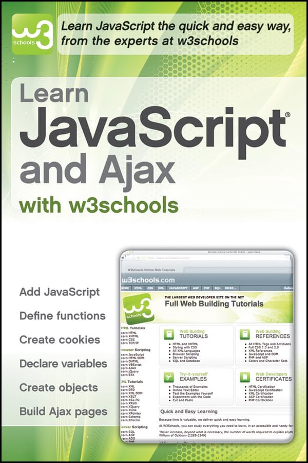 Learn JavaScript and Ajax with W3Schools