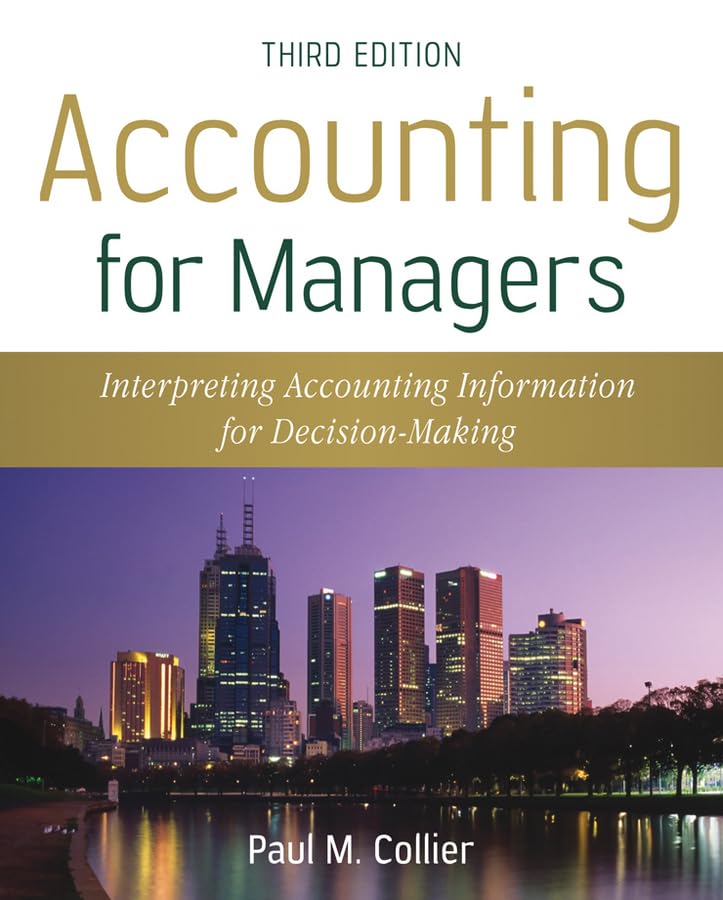 Accounting for Managers