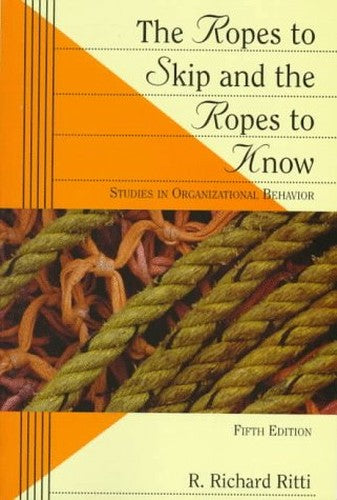 The Ropes to Skip and the Ropes to Know