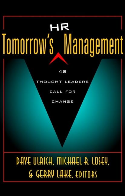 Tomorrow's HR Management