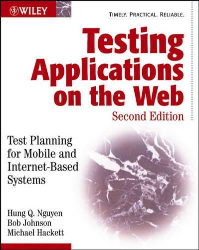 Testing Applications on the Web