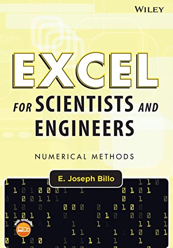 Excel for Scientists and Engineers