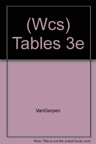 Wcs Tables e