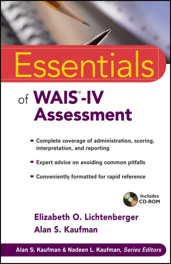 Essentials of WAIS-IV Assessment