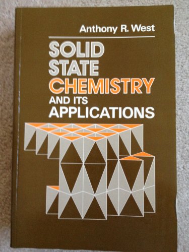 Solid State Chemistry and Its Applications