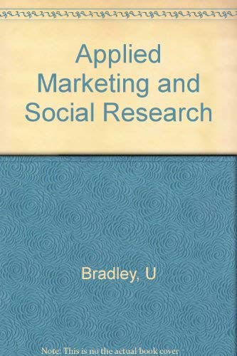 Applied Marketing and Social Research