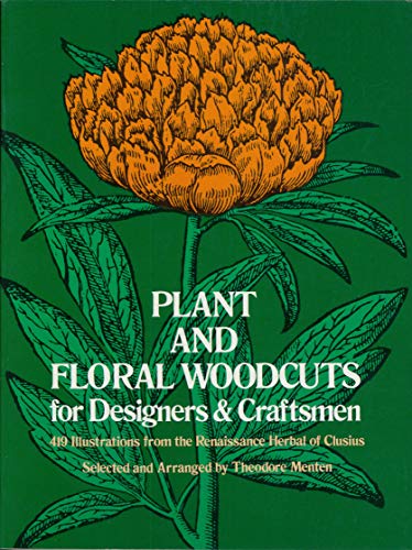 Plant and Floral Woodcuts for Designers and Craftsmen