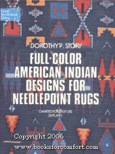 Full-colour American Indian Design for Needlepoint Rugs