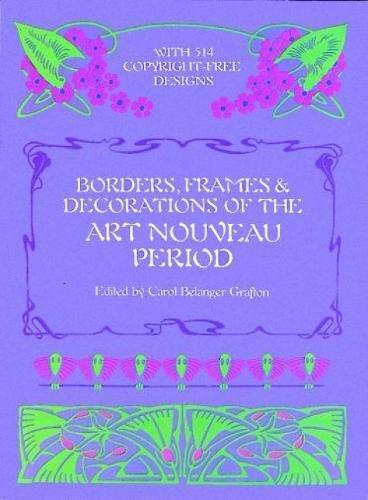 Borders, Frames and Decorations of the Art Nouveau Period