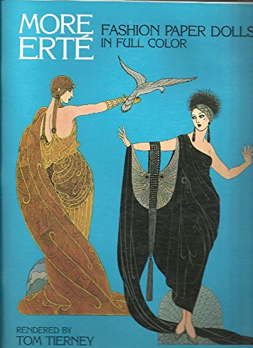 More Erte Fashion Paper Dolls in Full Colour