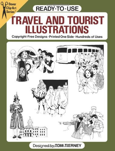 Ready-to-Use Travel and Tourist Illustrations